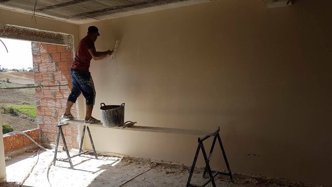 Réalisation plâtre projeté ZEM ZEM - Projet 5