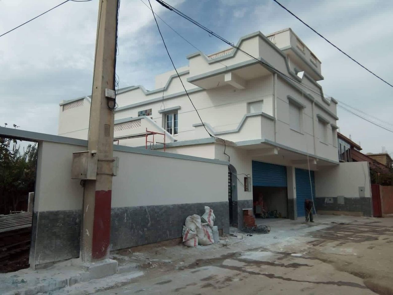 Réalisation plâtre projeté ZEM ZEM - Projet 3